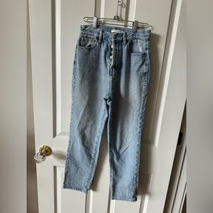 PacSun high rise straight jeans